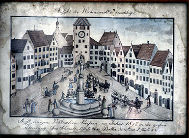 Hauptplatz anno 1817
